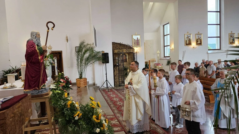 Figura św. Joachima w Gródku nad Dunajcem