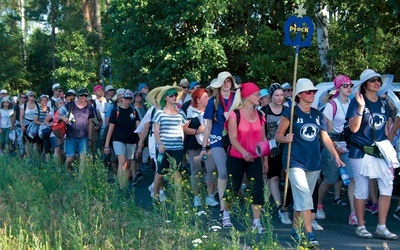 Tegorocznej wędrówce towarzyszy hasło: „Budujemy wspólnotę Kościoła”.