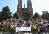 Pielgrzymka to potężne przedsięwzięcie logistyczne. Oprócz muzycznych czy kierujących ruchem, pielgrzymom posługują medycy czy - ważni, a często niedostrzegani - panowie, którzy dbają o wywóz śmieci. 