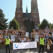 Pielgrzymka to potężne przedsięwzięcie logistyczne. Oprócz muzycznych czy kierujących ruchem, pielgrzymom posługują medycy czy - ważni, a często niedostrzegani - panowie, którzy dbają o wywóz śmieci. 