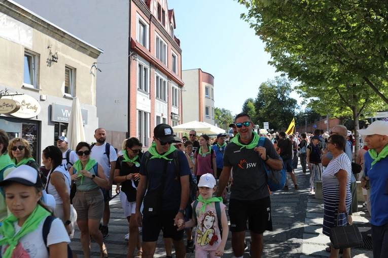 79. Rybnicka pielgrzymka. Wymarsz