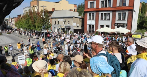 79. Rybnicka pielgrzymka. Wymarsz