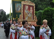 U Przemienionego, z Piękną Madonną i bł. rodziną Ulmów