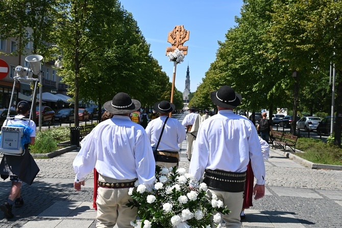 Ostatni dzień Góralskiej Pieszej Pielgrzymki na Jasną Górę