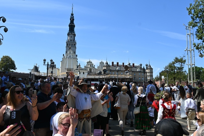 Ostatni dzień Góralskiej Pieszej Pielgrzymki na Jasną Górę