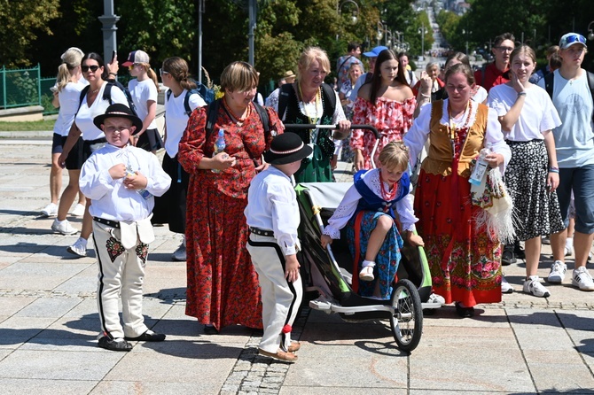 Ostatni dzień Góralskiej Pieszej Pielgrzymki na Jasną Górę