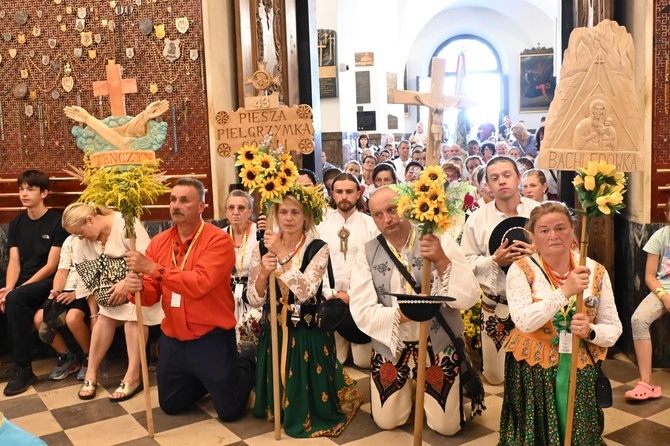 Ostatni dzień Góralskiej Pieszej Pielgrzymki na Jasną Górę