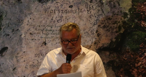 Naskalne upamiętnienie powstania warszawskiego