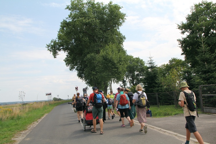 Grupa XIV PPW w drodze do Głębowic