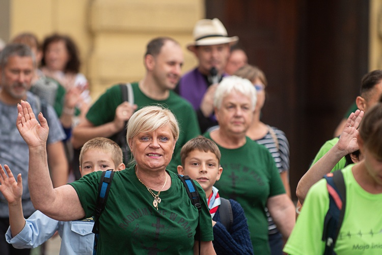 Start XXI Pieszej Pielgrzymki Świdnickiej