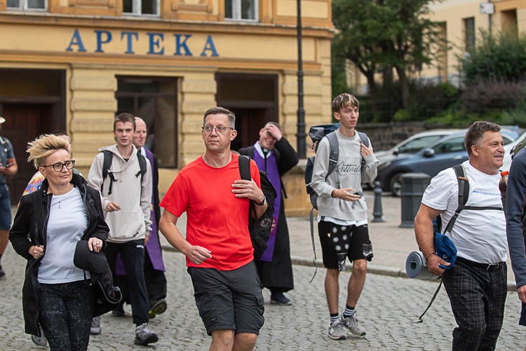 Start XXI Pieszej Pielgrzymki Świdnickiej