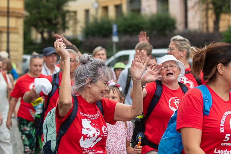 Start XXI Pieszej Pielgrzymki Świdnickiej