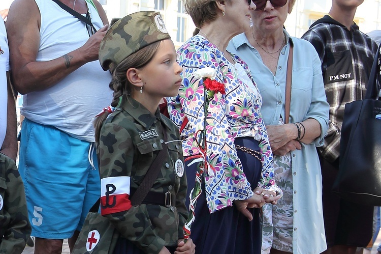 Uroczystości na placu Piłsudskiego