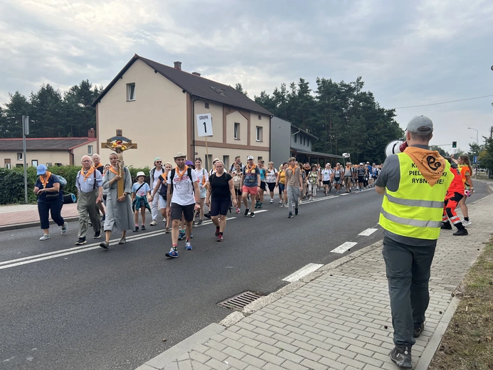 79. Rybnicka pielgrzymka. Postój w Miotku