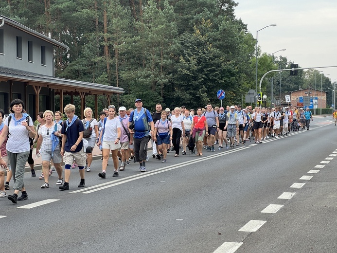 79. Rybnicka pielgrzymka. Postój w Miotku