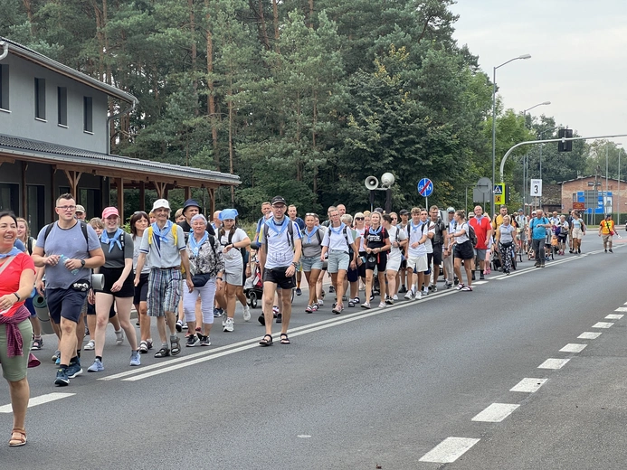 79. Rybnicka pielgrzymka. Postój w Miotku