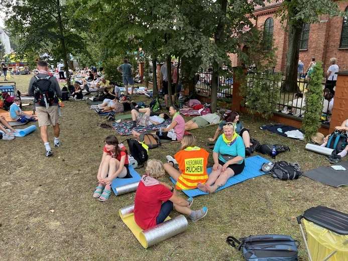 79. Rybnicka pielgrzymka. Postój w Miotku