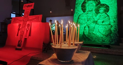 Nabożeństwo w Lisowie