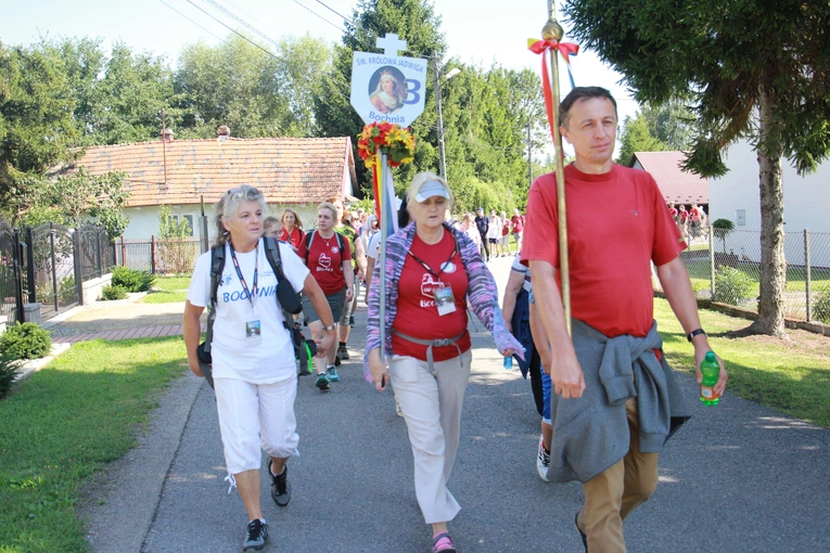 Pielgrzymi z Bochni doszli do Krakowa