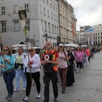 Wyjście 44. Pieszej Pielgrzymki Krakowskiej z Wawelu na Jasną Górę