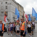 Wyjście 44. Pieszej Pielgrzymki Krakowskiej z Wawelu na Jasną Górę