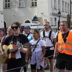 Wyjście 44. Pieszej Pielgrzymki Krakowskiej z Wawelu na Jasną Górę