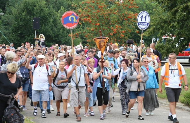 Wyruszyła 46. Piesza Pielgrzymka Diecezji Radomskiej na Jasną Górę