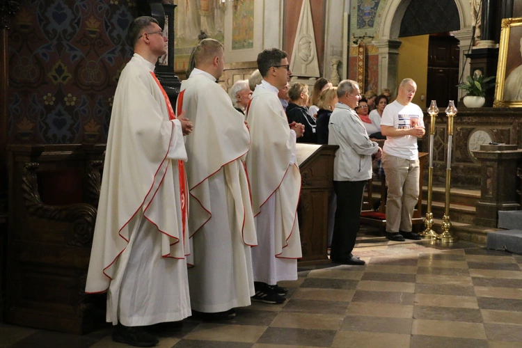 Płock. Wyjście pielgrzymki. Część I