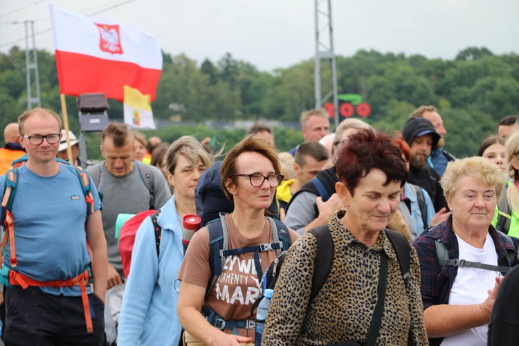 Płock. Wyjście pielgrzymki. Część II
