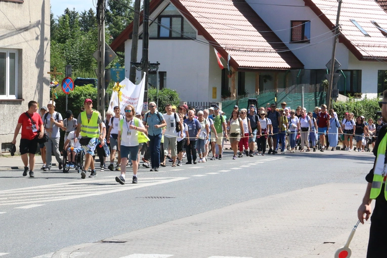 Pielgrzymi ze Skawiny w Liszkach 2024