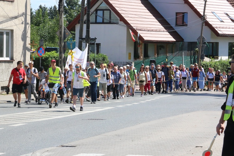 Pielgrzymi ze Skawiny w Liszkach 2024