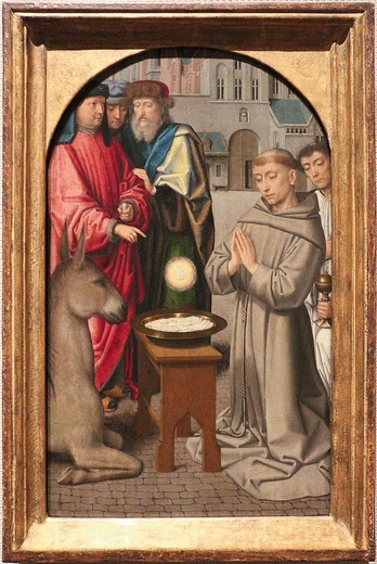 Renesansowy obraz na predelli ołtarza, Gerard David, ok. 1505 r., Toledo Museum of Art, Ohio, USA.