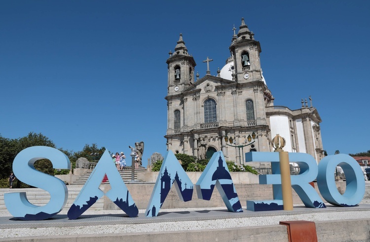 Portugalia: Sanktuarium Maryjne Sameiro w Bradze