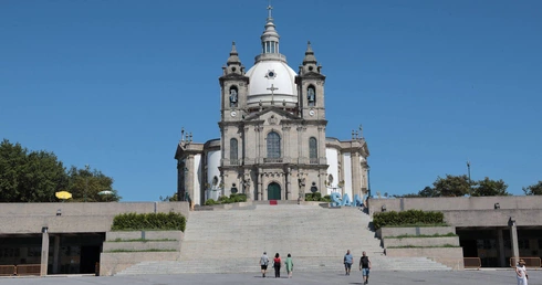 Portugalia: Sanktuarium Maryjne Sameiro w Bradze