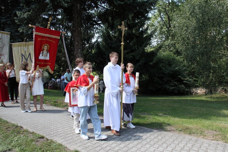 5. rocznica ustanowienia sanktuarium św. Filomeny 