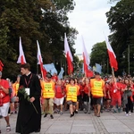 Wejście 44. Pieszej Pielgrzymki Krakowskiej na Jasną Górę - cz. 1