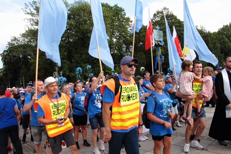 Wejście 44. Pieszej Pielgrzymki Krakowskiej na Jasną Górę - cz. 1