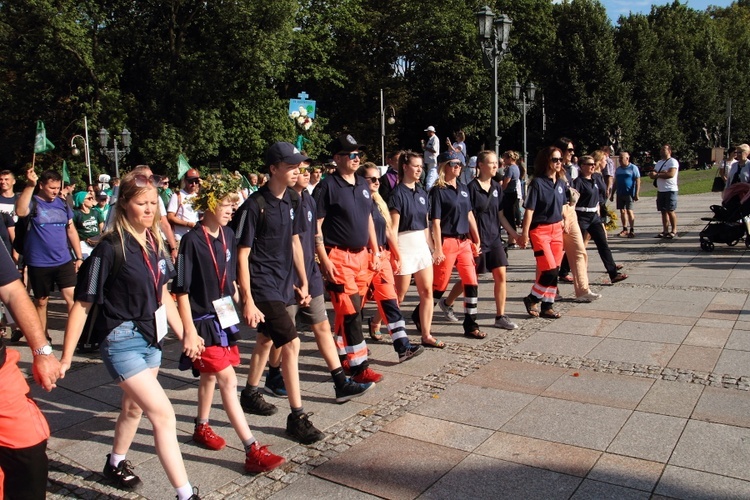 Wejście 44. Pieszej Pielgrzymki Krakowskiej na Jasną Górę cz. 2