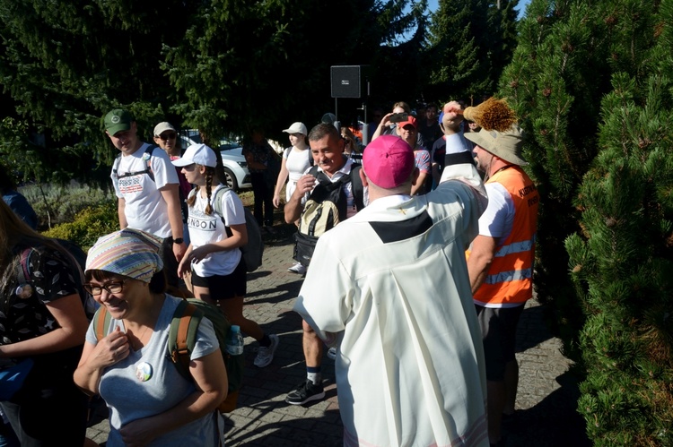 Jedynka zielona niesie ikonę Matki Bożej Częstochowskiej