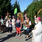 Jedynka zielona niesie ikonę Matki Bożej Częstochowskiej