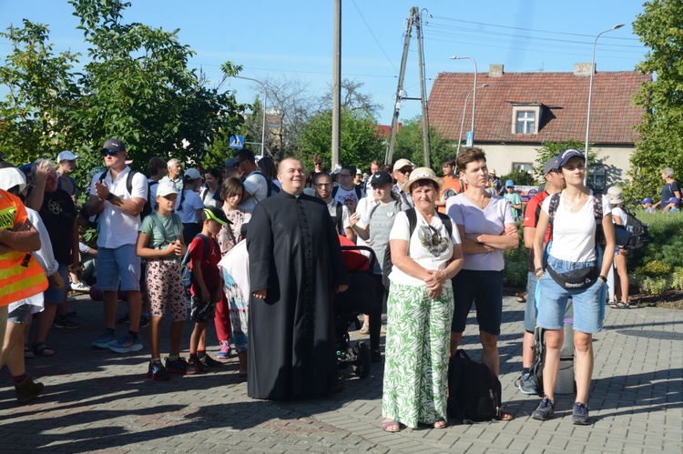 Jedynka zielona niesie ikonę Matki Bożej Częstochowskiej