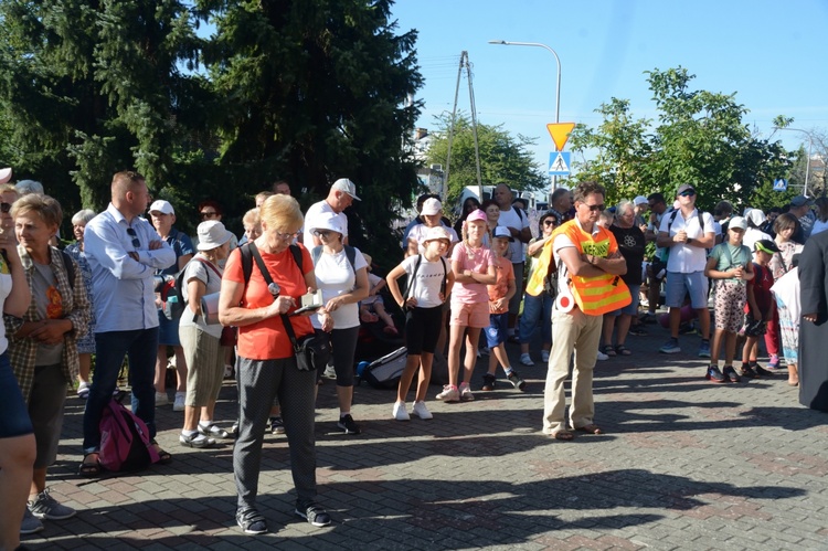 Jedynka zielona niesie ikonę Matki Bożej Częstochowskiej