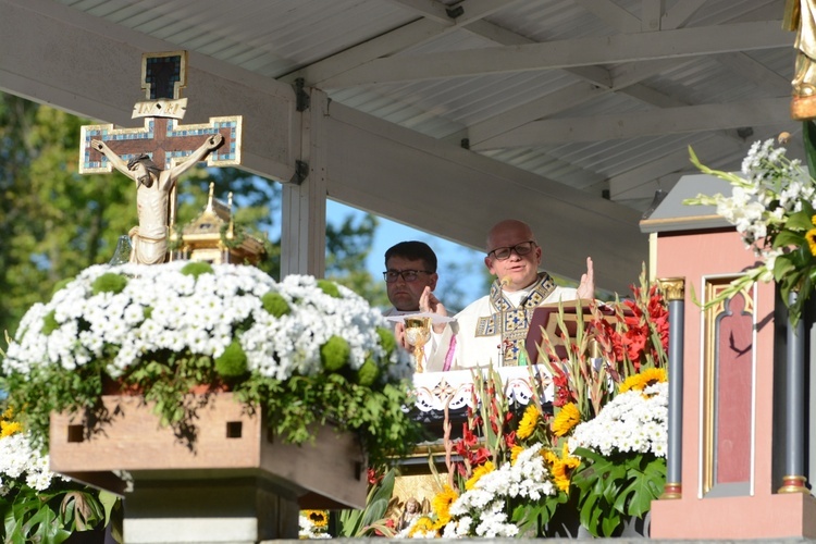 Pielgrzymkowa Eucharystia w Kamieniu Śląskim