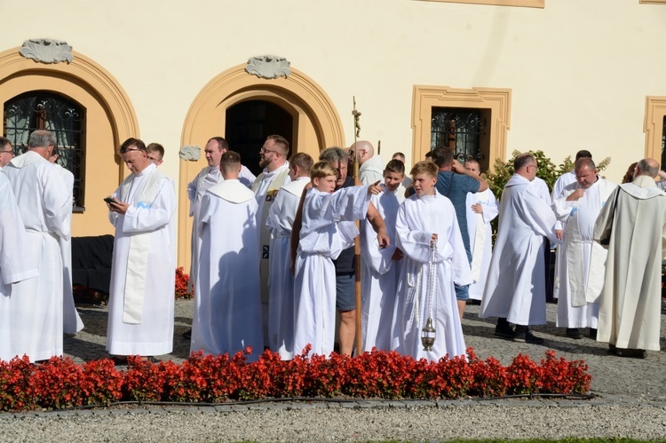 Pielgrzymkowa Eucharystia w Kamieniu Śląskim