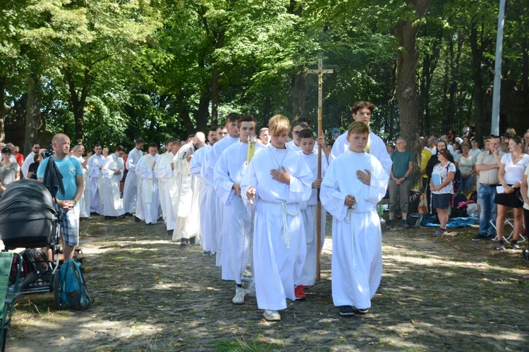 Opolska pielgrzymka na Górze św. Anny