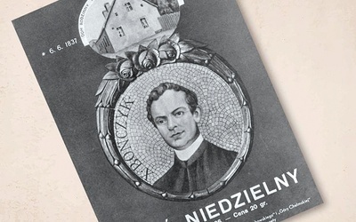 Archiwalna okładka „Gościa Niedzielnego” z 20 grudnia 1936 r. z portretem ks. Norberta.