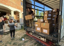 Transport z pomocą Papieża Franciszka dotarł do Charkowa