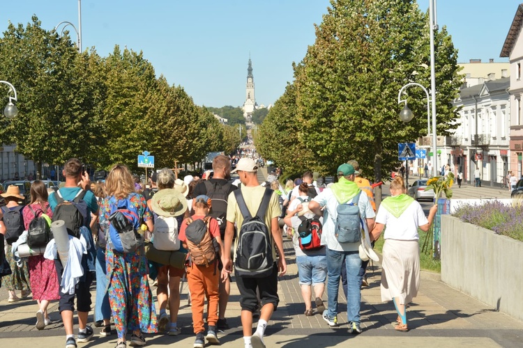 Pielgrzymi dotarli na Jasną Górę