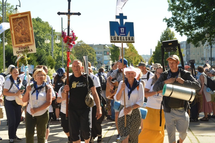 Pielgrzymi dotarli na Jasną Górę