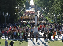 Pielgrzymka 2024. Wejście na Jasną Górę